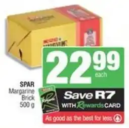 Spar SPAR Margarine Brick offer