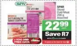 Spar SPAR Sliced Cold Meat Assorted offer