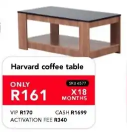 Astra Furnishers Harvard coffee table offer