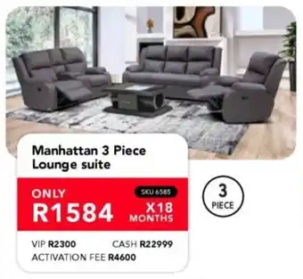 Astra Furnishers Manhattan Lounge suite offer