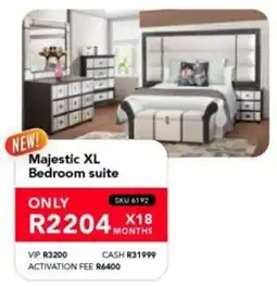 Astra Furnishers Majestic XL Bedroom suite offer