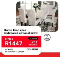 Astra Furnishers Karoo Croc offer