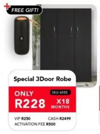 Astra Furnishers Special 3Door Robe offer
