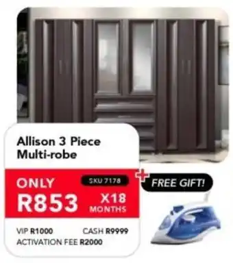 Astra Furnishers Allison Multi-robe offer