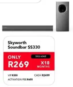 Astra Furnishers Skyworth Soundbar SS330 offer