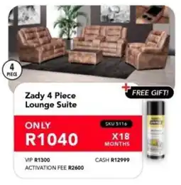Astra Furnishers Zady Lounge Suite offer