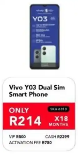 Astra Furnishers Vivo Y03 Dual Sim Smart Phone offer