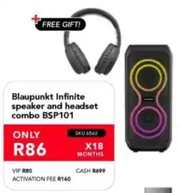 Astra Furnishers Blaupunkt Infinite speaker and headset combo BSP101 offer