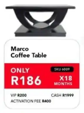 Astra Furnishers Marco Coffee Table offer