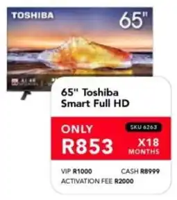 Astra Furnishers TOSHIBA 65" Smart Full HD offer