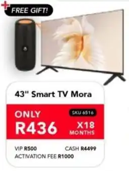 Astra Furnishers Mora 43" Smart TV offer