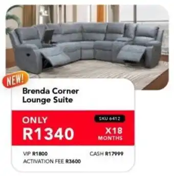 Astra Furnishers Brenda Corner Lounge Suite offer
