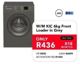 Astra Furnishers KIC W/M Front Loader in Grey offer