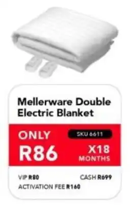 Astra Furnishers Mellerware Double Electric Blanket offer