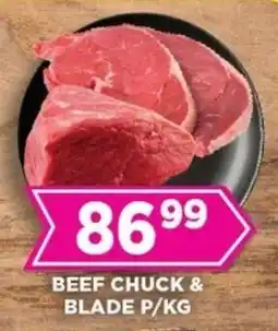 Goal Supermarket Beef chuck & blade offer