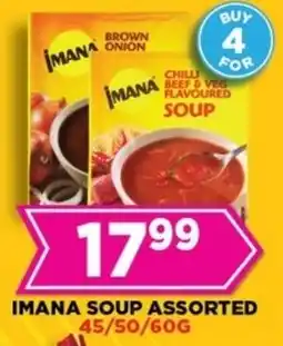 Goal Supermarket Imana soup assorted offer