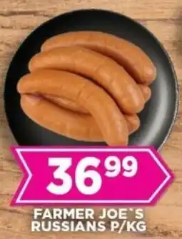 Goal Supermarket Farmer joe's russians offer