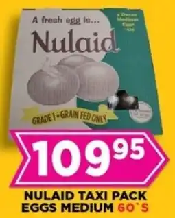 Goal Supermarket Nulaid taxi pack eggs medium offer