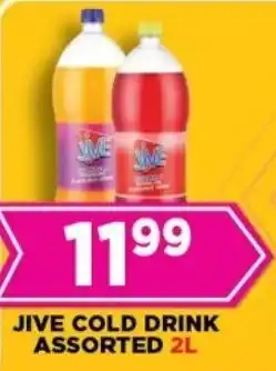 Goal Supermarket Jive cold drink assorted offer