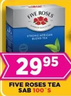 Goal Supermarket Five roses tea sab offer