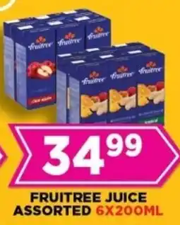Goal Supermarket Fruitree juice assorted offer