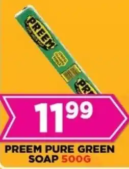 Goal Supermarket Preem pure green soap offer