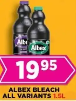 Albex bleach all variants