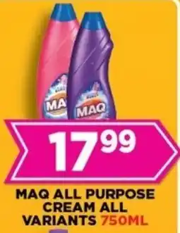 Goal Supermarket Maq all purpose cream all variants offer