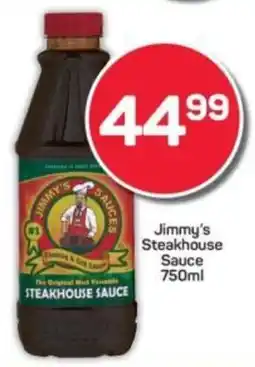 Pick n Pay Jimmy's Steakhouse Sauce offer
