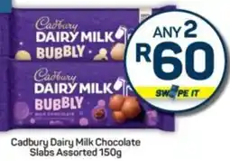 Pick n Pay Cadbury Dairy Milk Chocolate Slabs Assorted offer