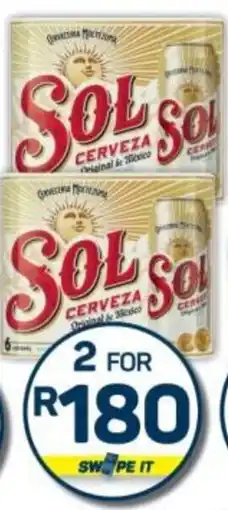 Pick n Pay Sol Original Mexican Beer Cans offer