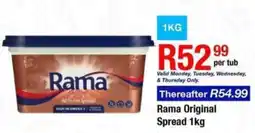 Rama Original Spread