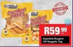Take 'n Pay Supreme Burgers OR Nuggets offer