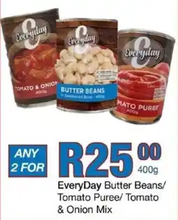 Take 'n Pay EveryDay Butter Beans/ Tomato Puree/ Tomato & Onion Mix offer