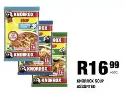 Take 'n Pay Knorrox soup assorted offer