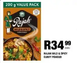 Take 'n Pay Rajah mild & spicy curry powder offer