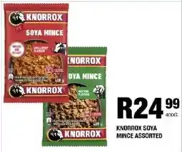 Take 'n Pay Knorrox soya mince assorted offer