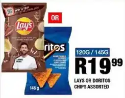 Take 'n Pay Lays or doritos chips assorted offer