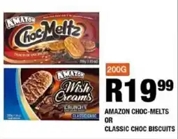 Take 'n Pay Amazon choc-melts or classic choc biscuits offer