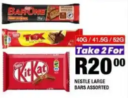 Take 'n Pay Nestle large bars assorted offer