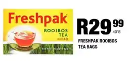 Take 'n Pay Freshpak rooibos tea bags offer