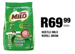 Take 'n Pay Nestle milo refill drink offer