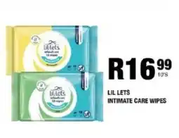 Take 'n Pay Lil lets intimate care wipes offer
