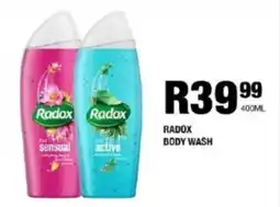 Take 'n Pay Radox body wash offer