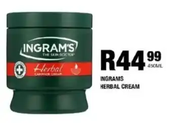 Take 'n Pay Ingrams herbal cream offer