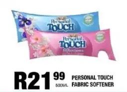 Take 'n Pay Personal touch fabric softener offer