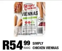Take 'n Pay Simply chicken viennas offer