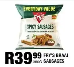 Take 'n Pay Fry's braai sausages offer