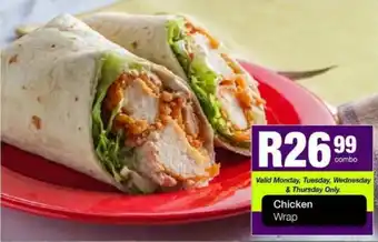 Take 'n Pay Chicken Wrap offer