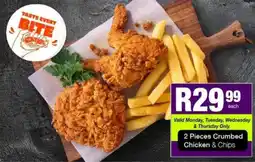Take 'n Pay Crumbed Chicken & Chips offer